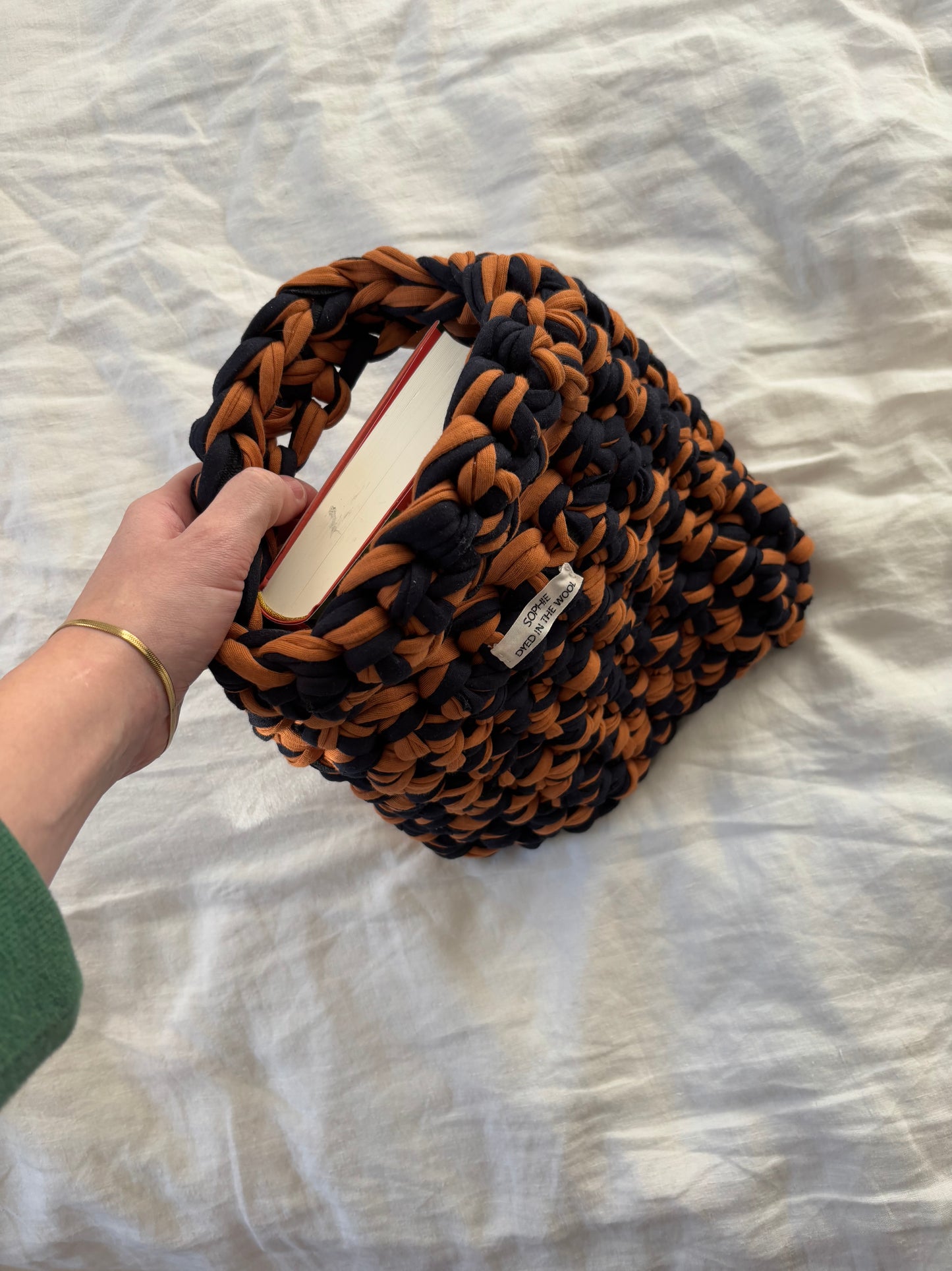 recycled yarn bag