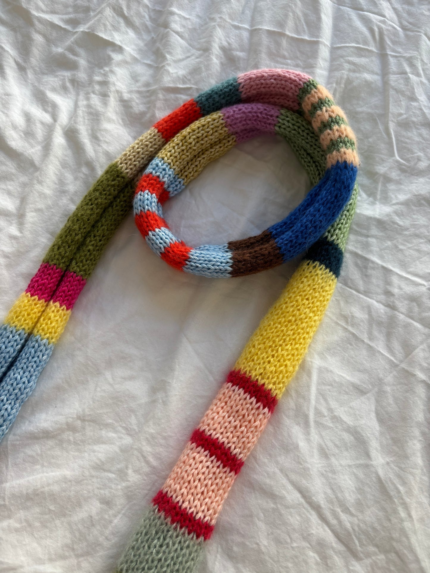 rainbow scarf