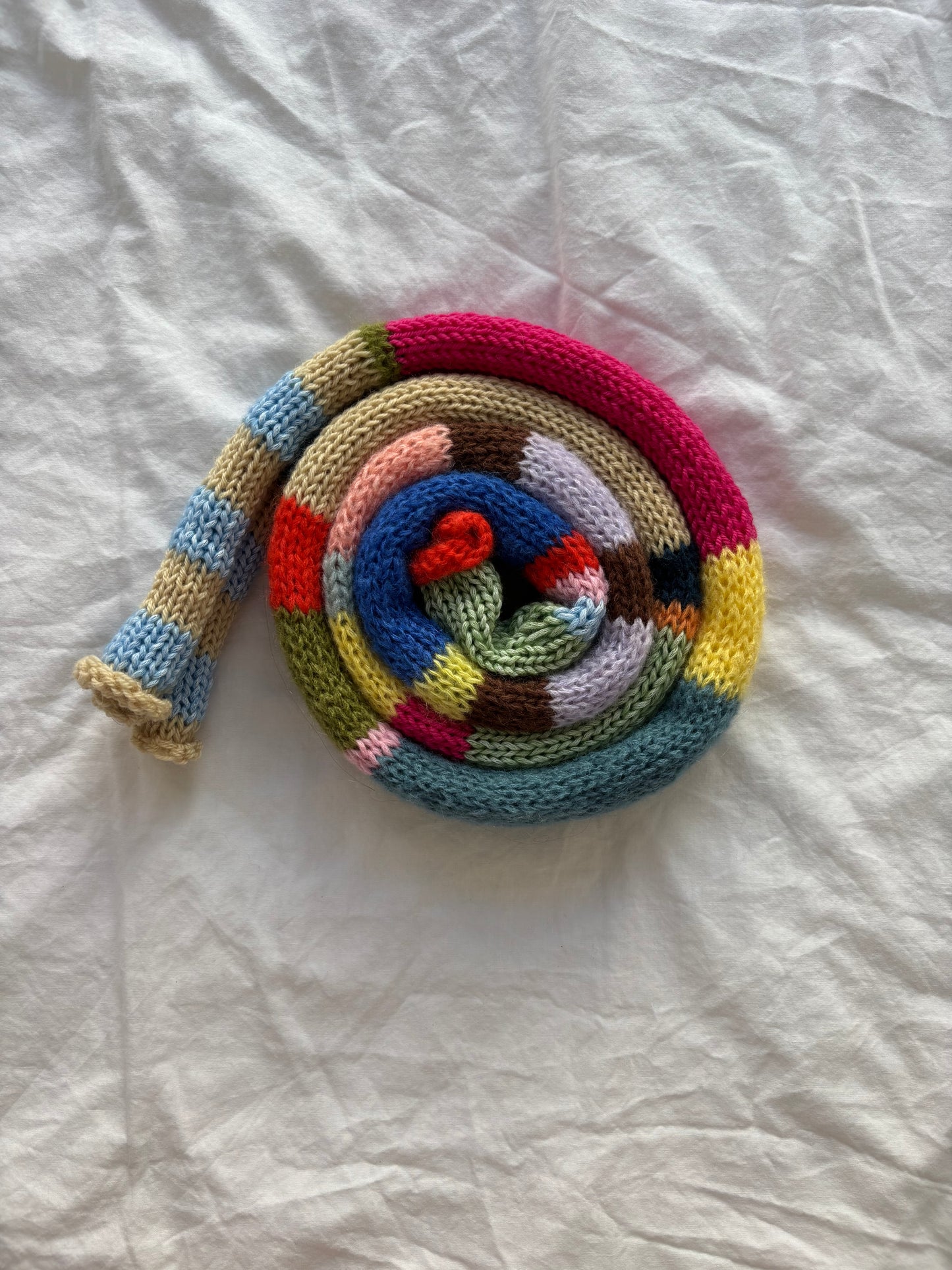 rainbow scarf