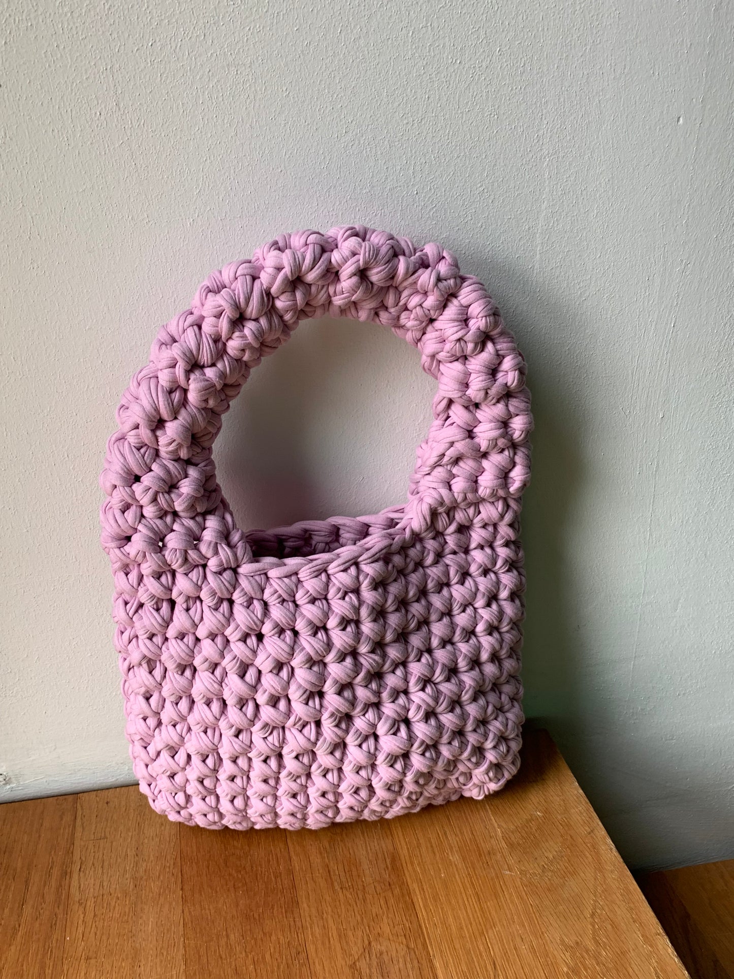recycled yarn bag