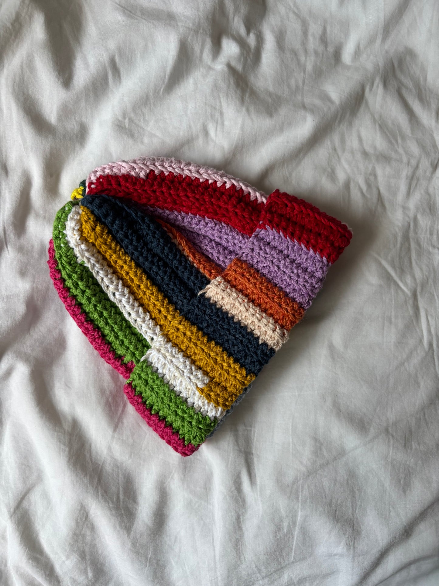 rainbow beanie