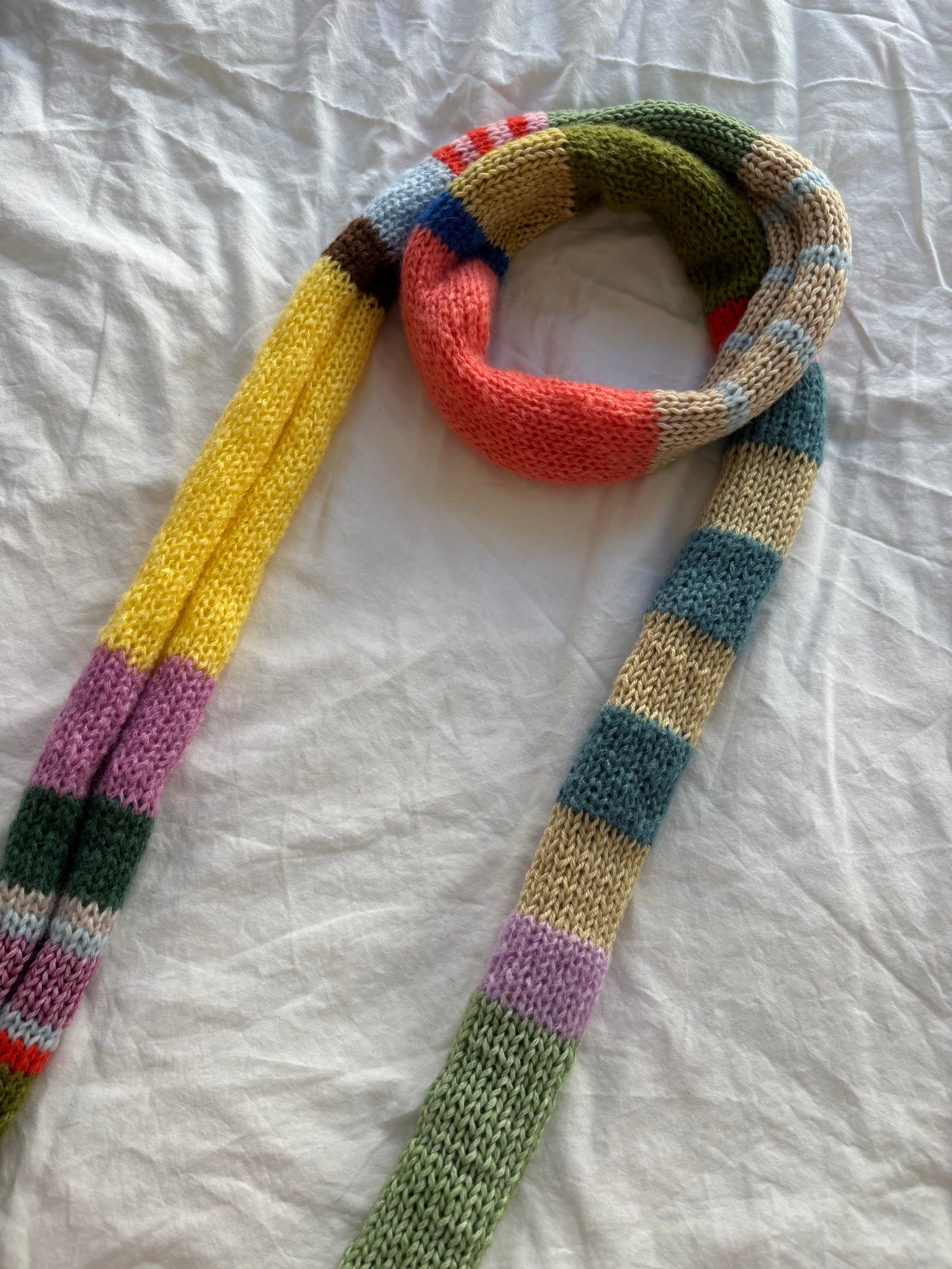 rainbow scarf