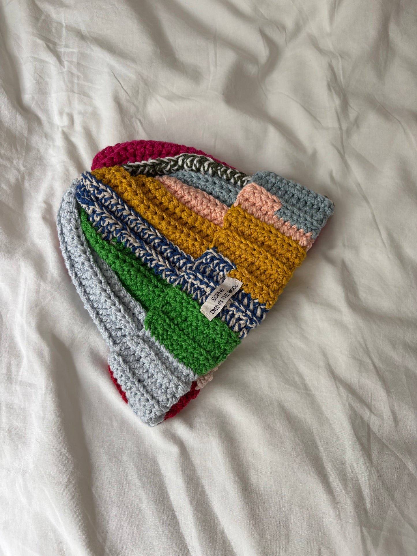 rainbow beanie