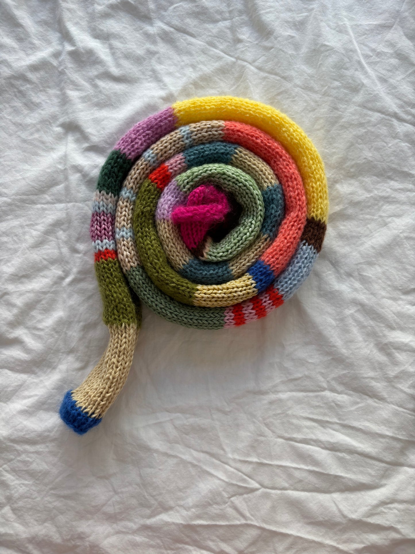 rainbow scarf