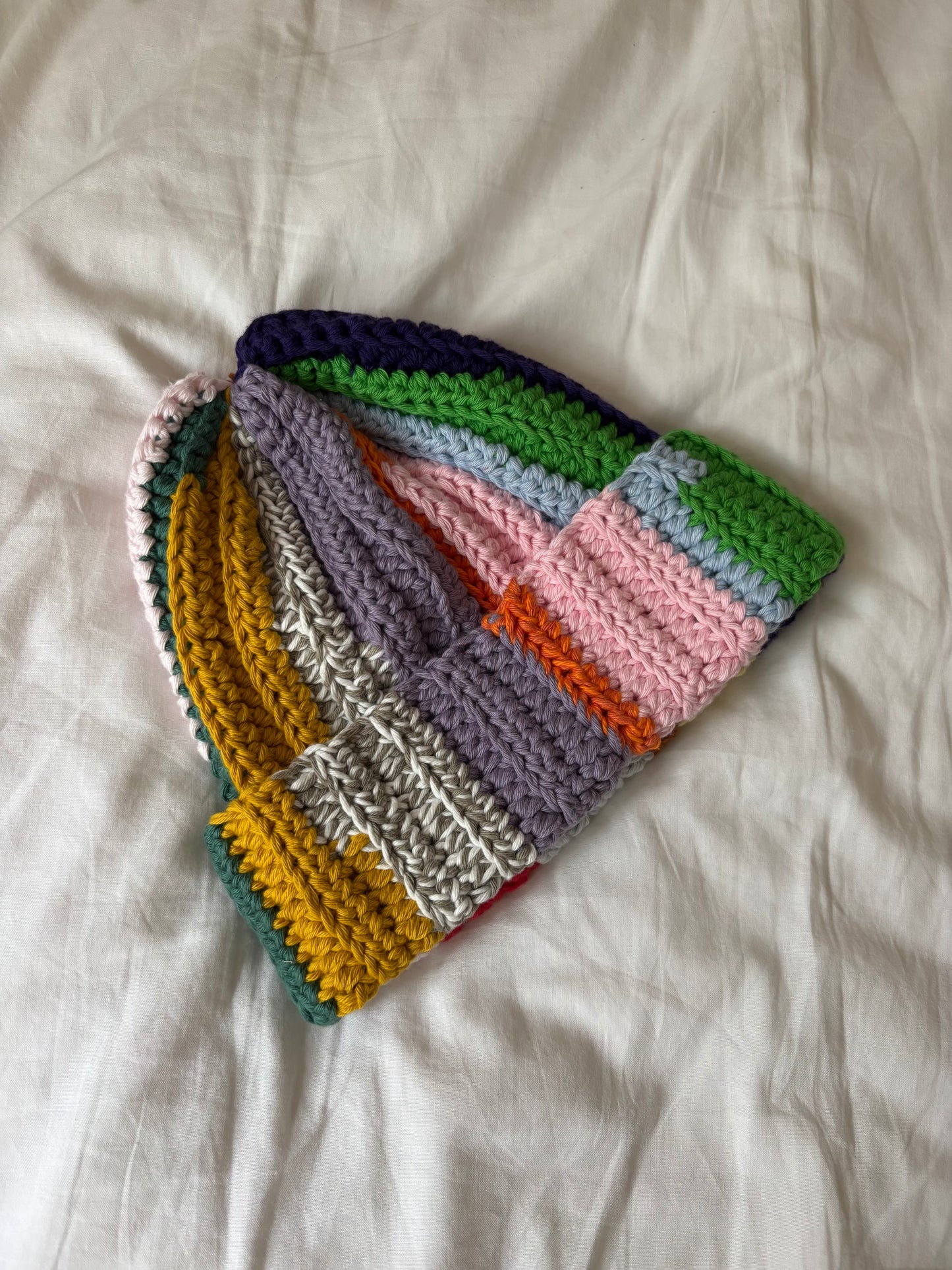 rainbow beanie