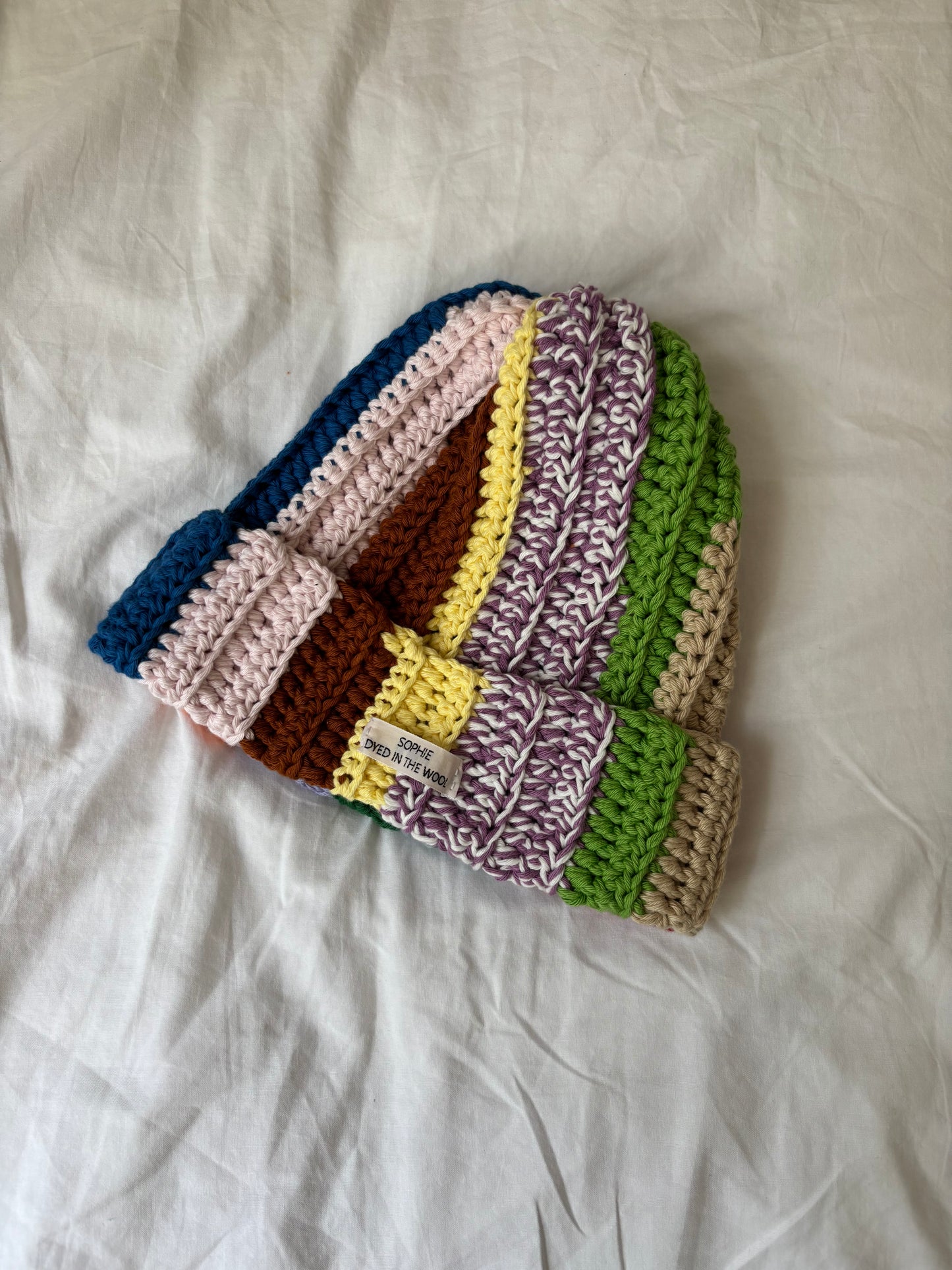 rainbow beanie