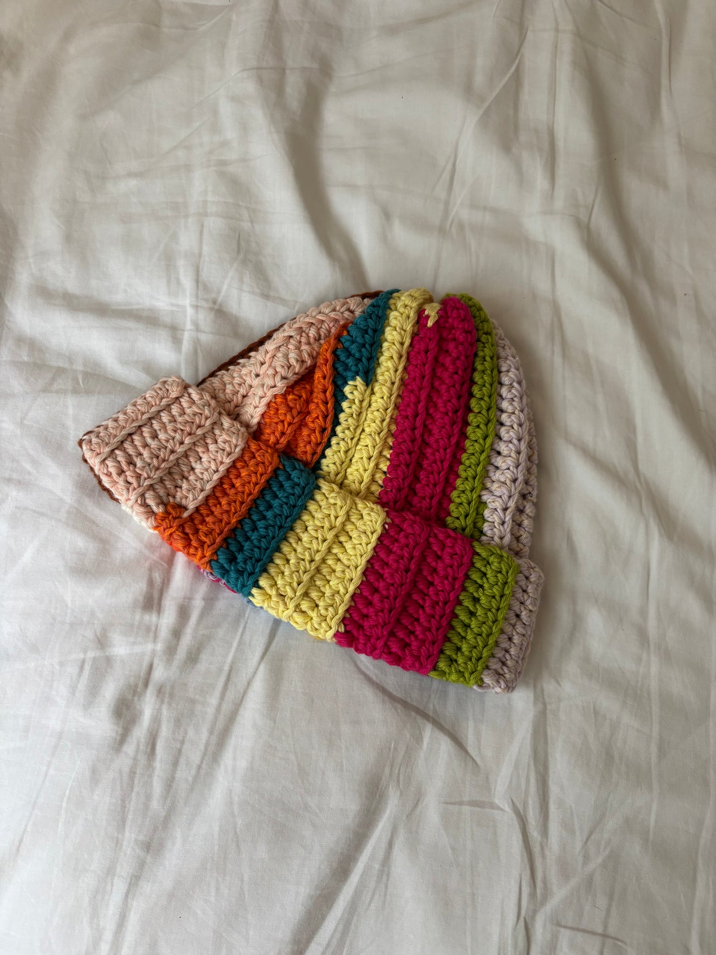 rainbow beanie