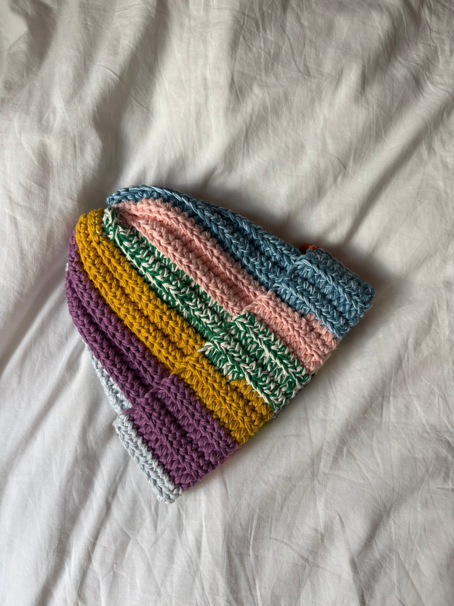 rainbow beanie