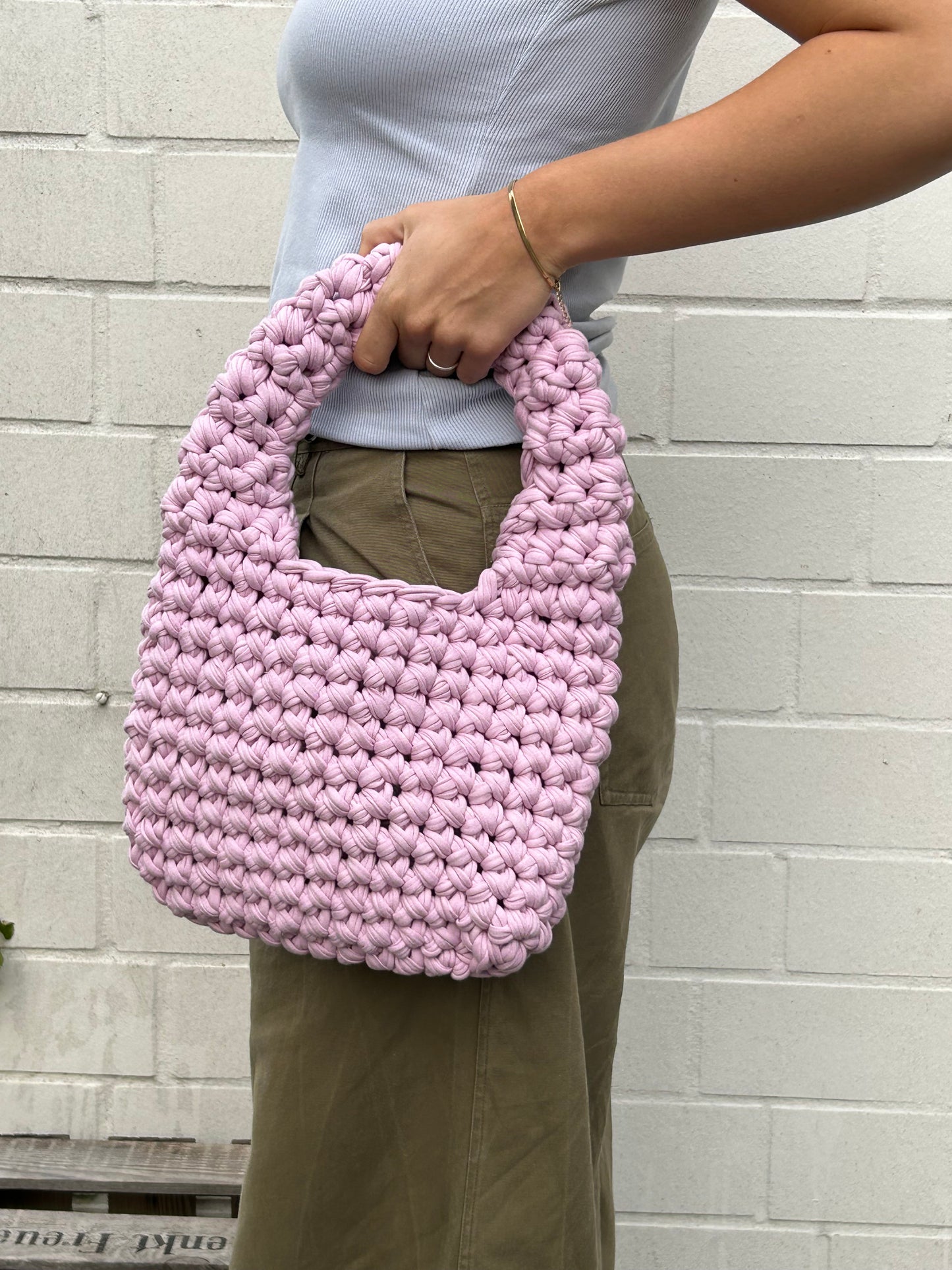 recycled yarn bag