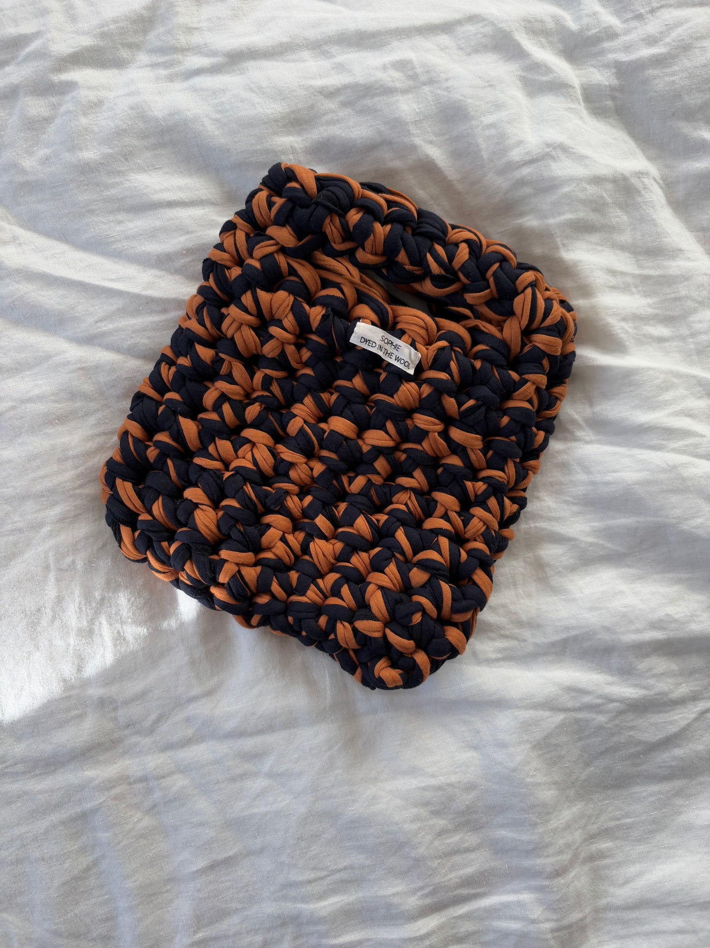recycled yarn bag