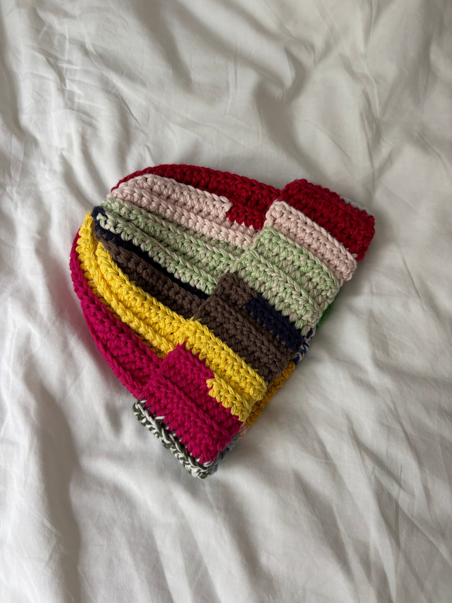rainbow beanie