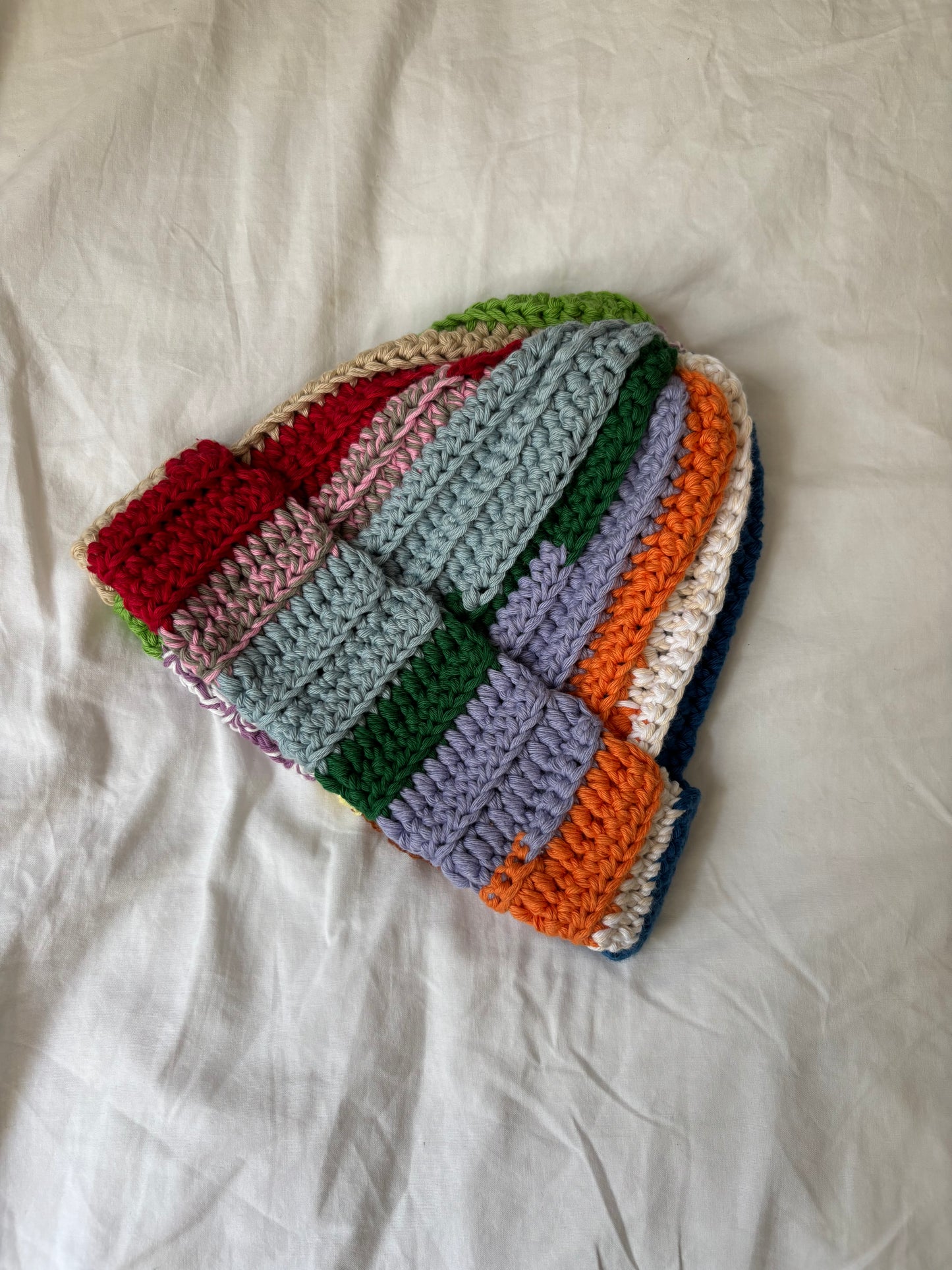 rainbow beanie