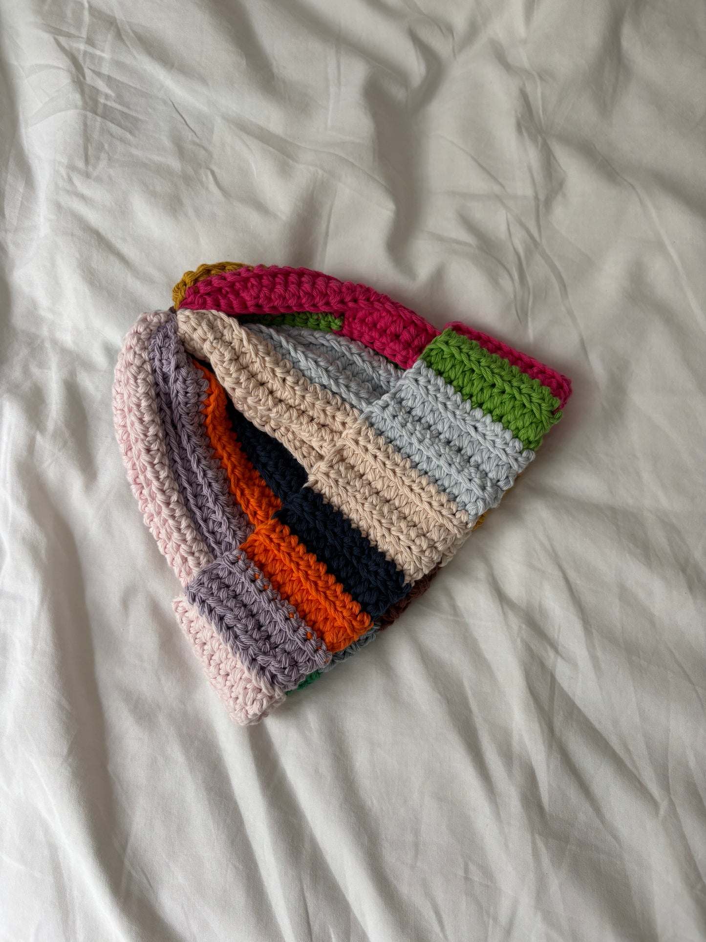 rainbow beanie