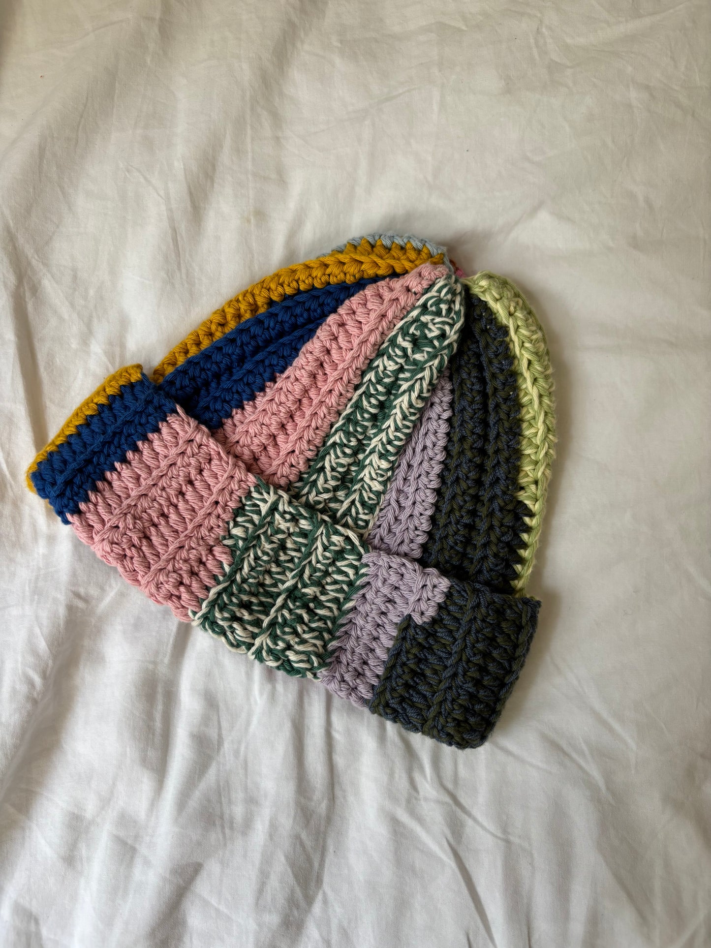 rainbow beanie