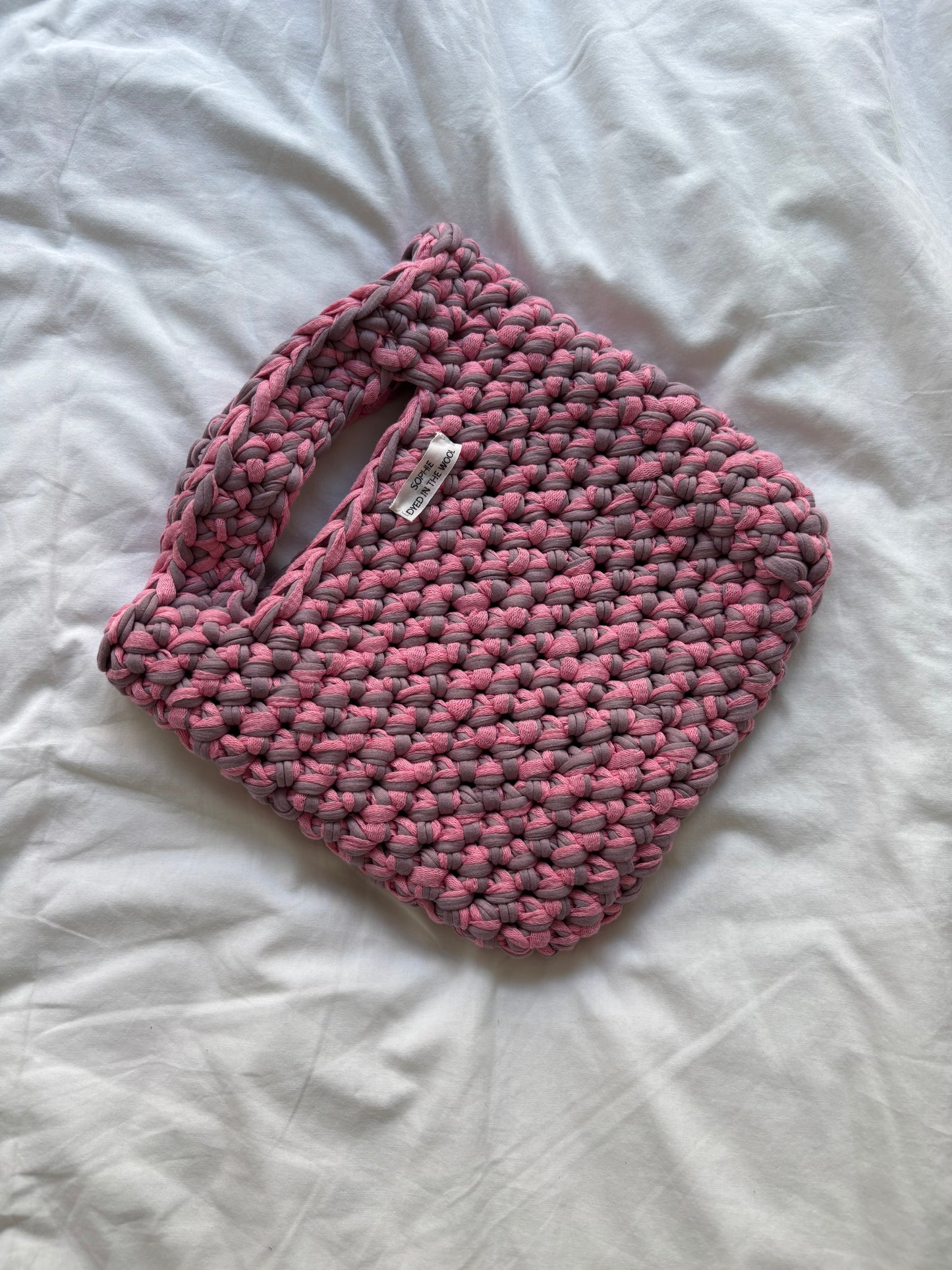 recycled yarn bag