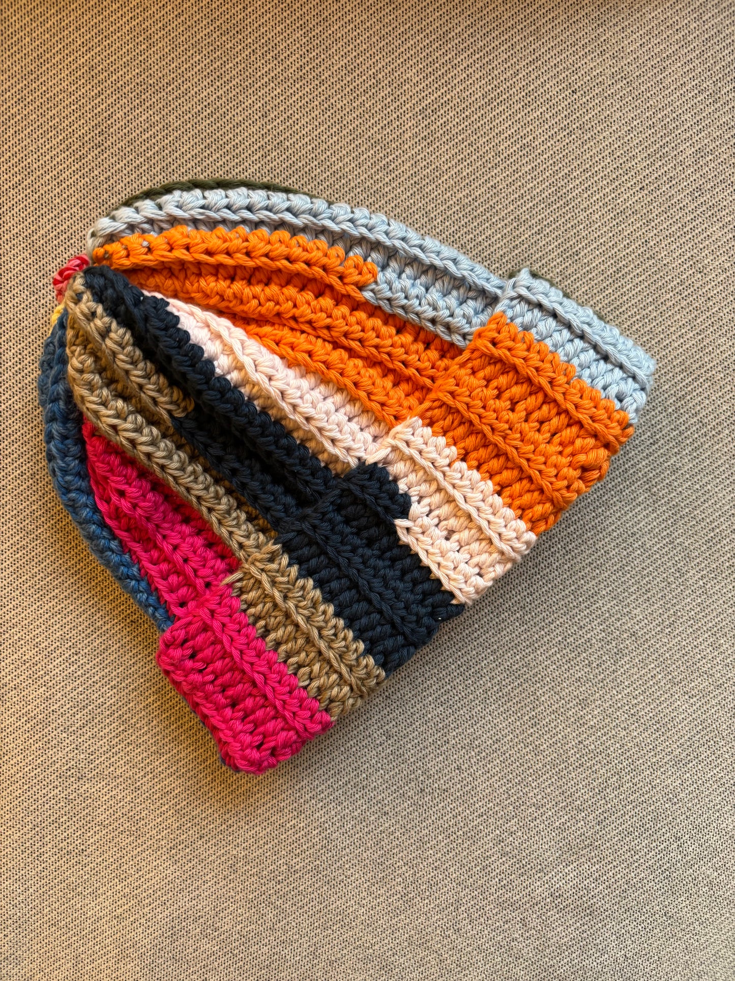 rainbow beanie