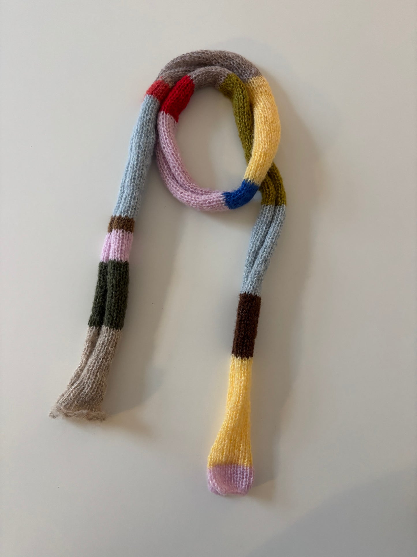 rainbow scarf