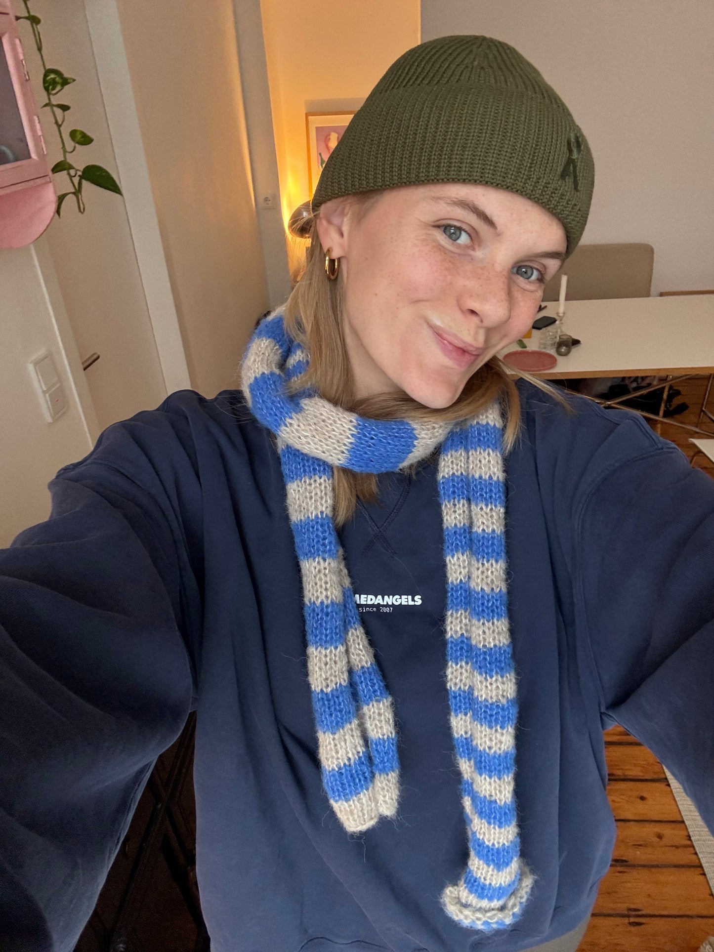 rainbow scarf