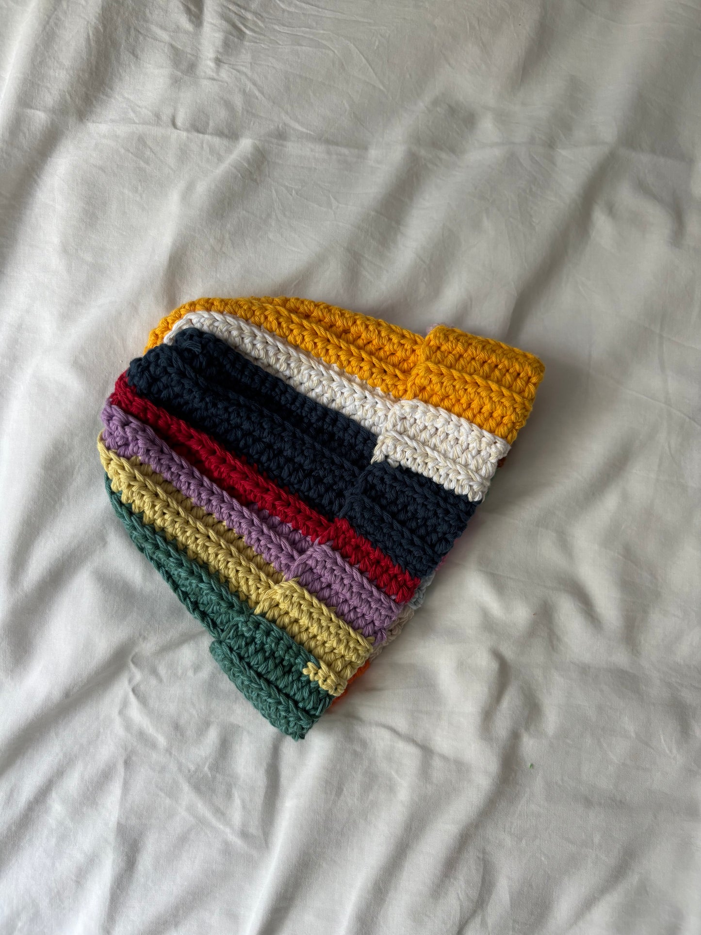 rainbow beanie
