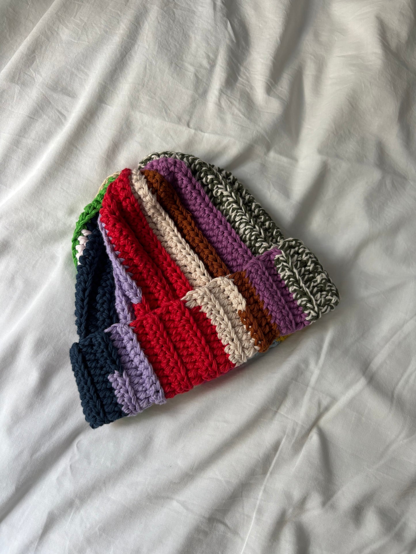 rainbow beanie