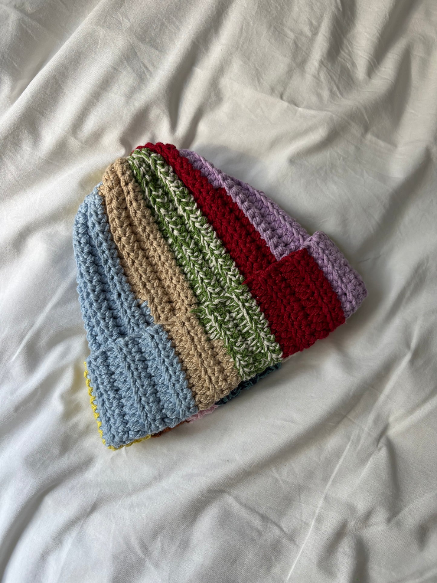 rainbow beanie