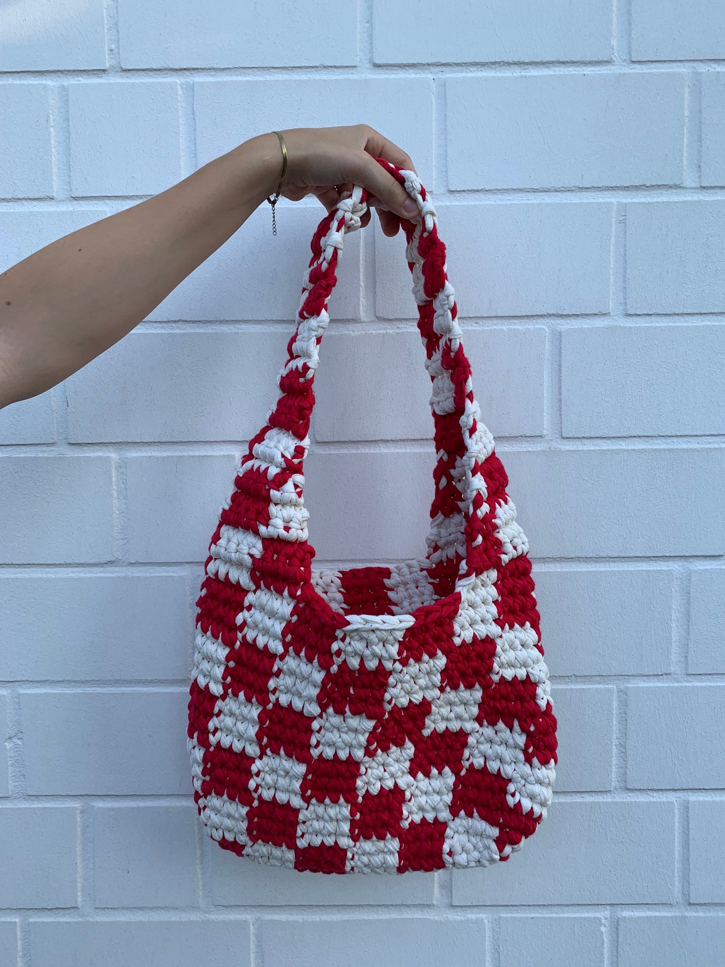 chess checkered bag