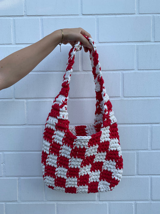 chess checkered bag