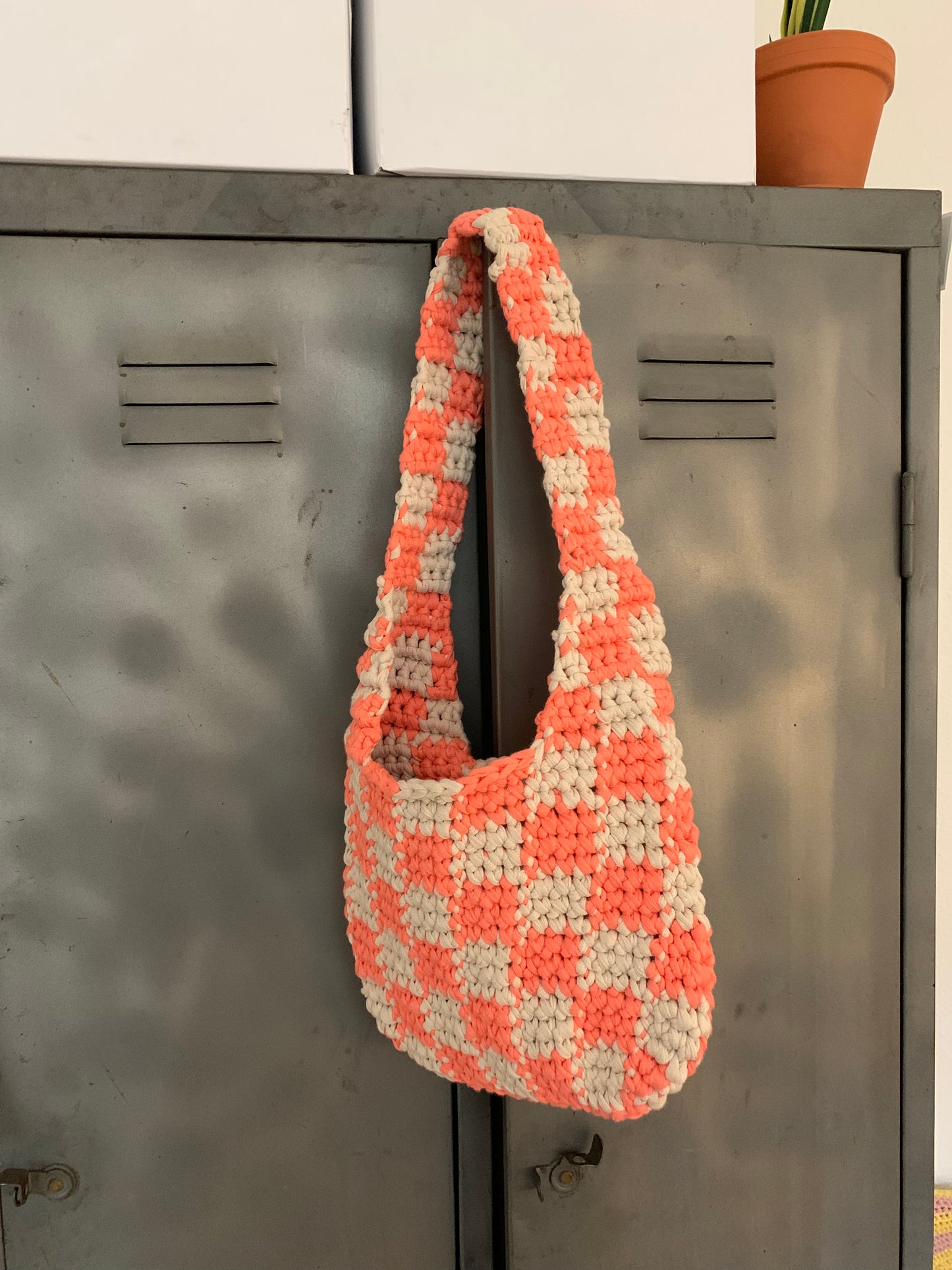 chess checkered bag