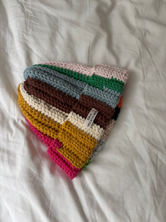 rainbow beanie