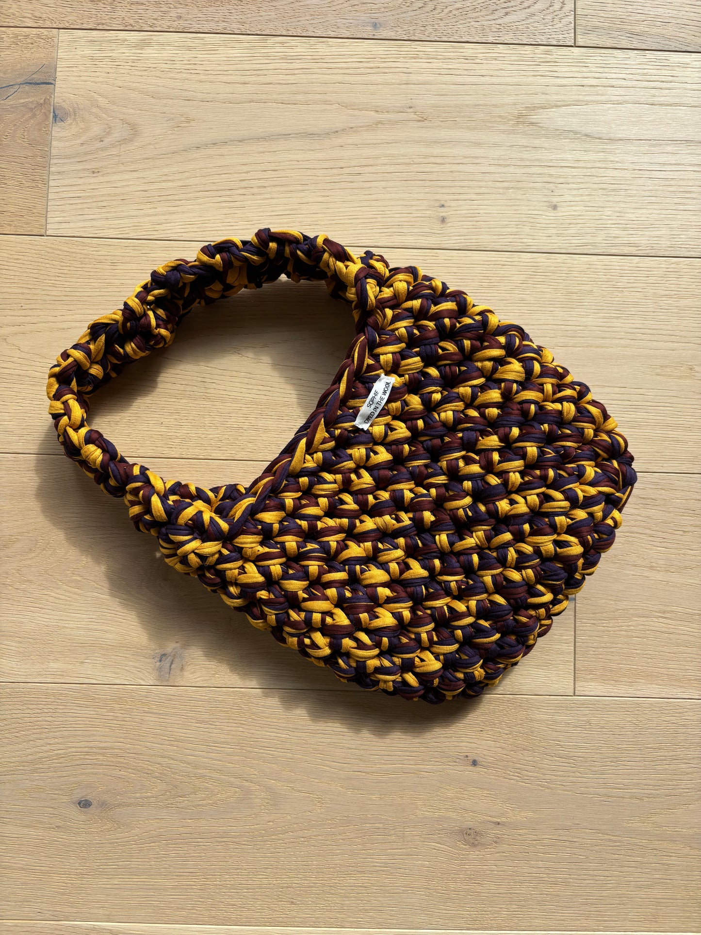 recycled yarn bag