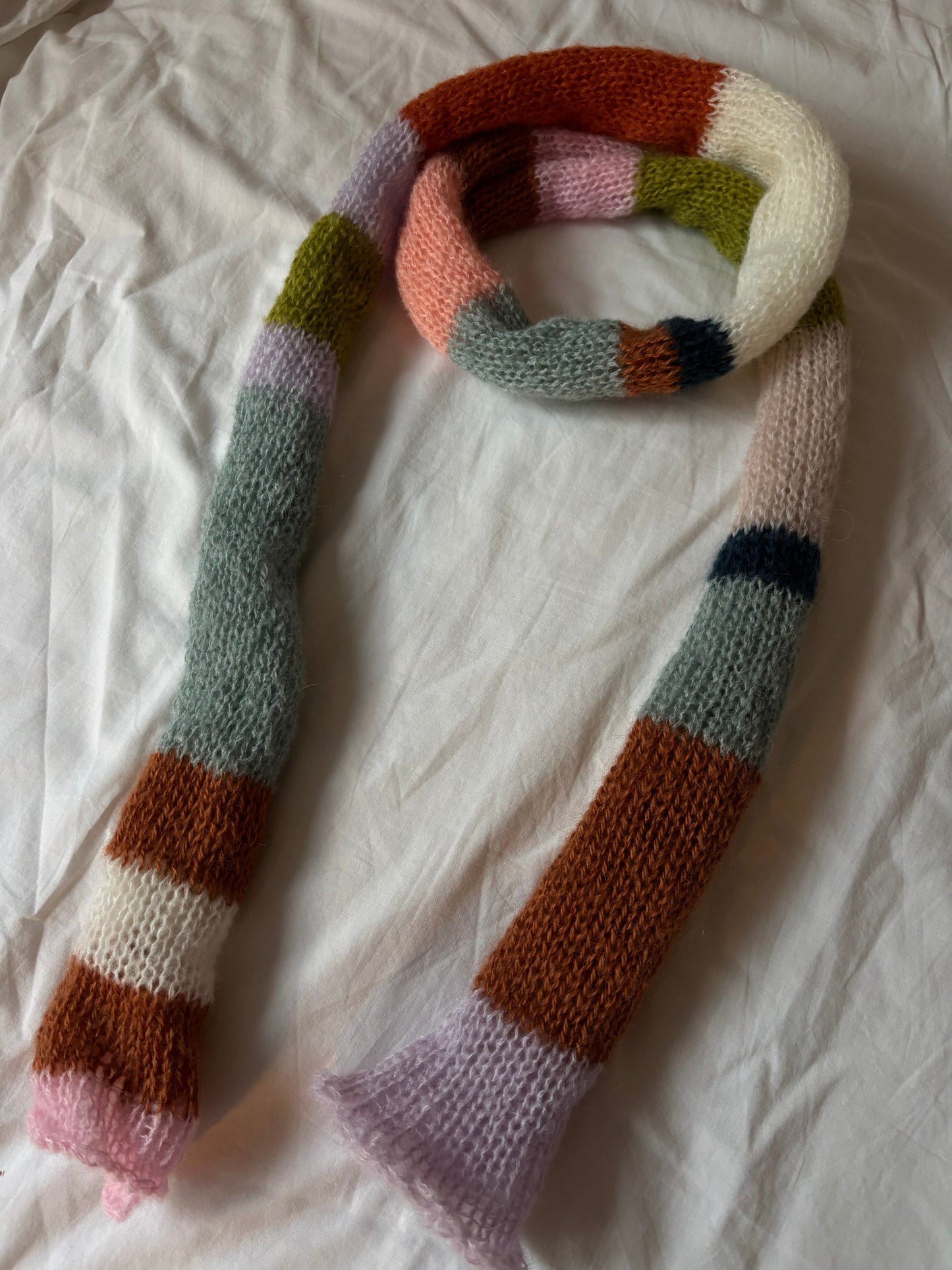 rainbow scarf