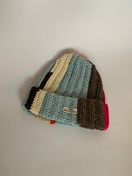 rainbow beanie