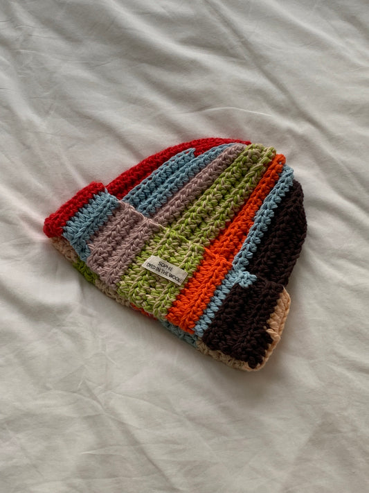 rainbow beanie