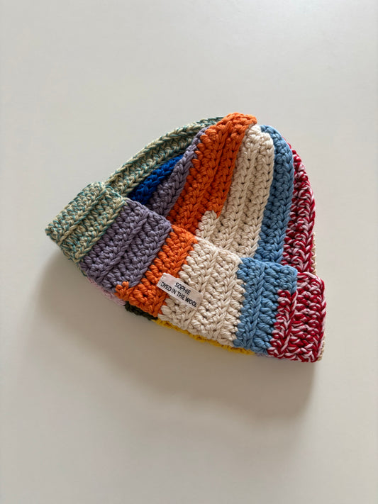 rainbow beanie