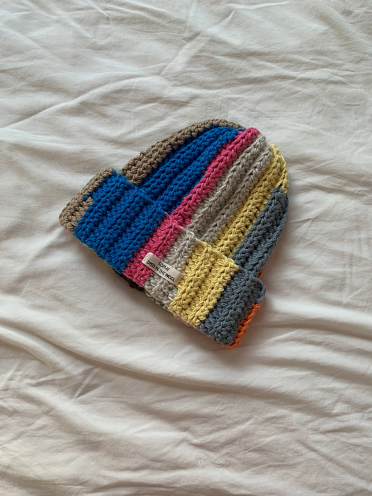 rainbow beanie