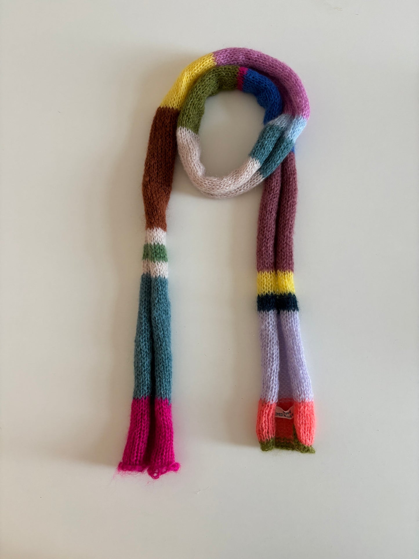 rainbow scarf