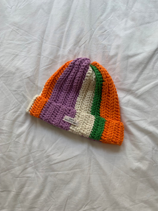 rainbow beanie