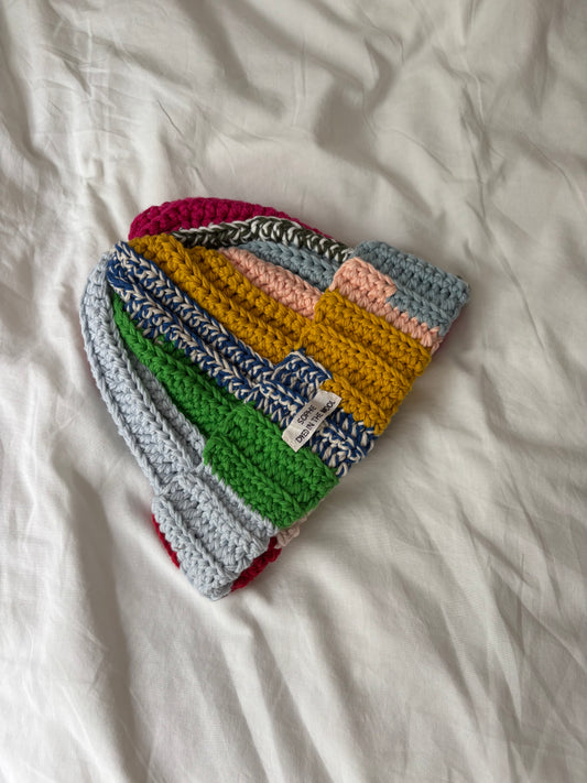 rainbow beanie