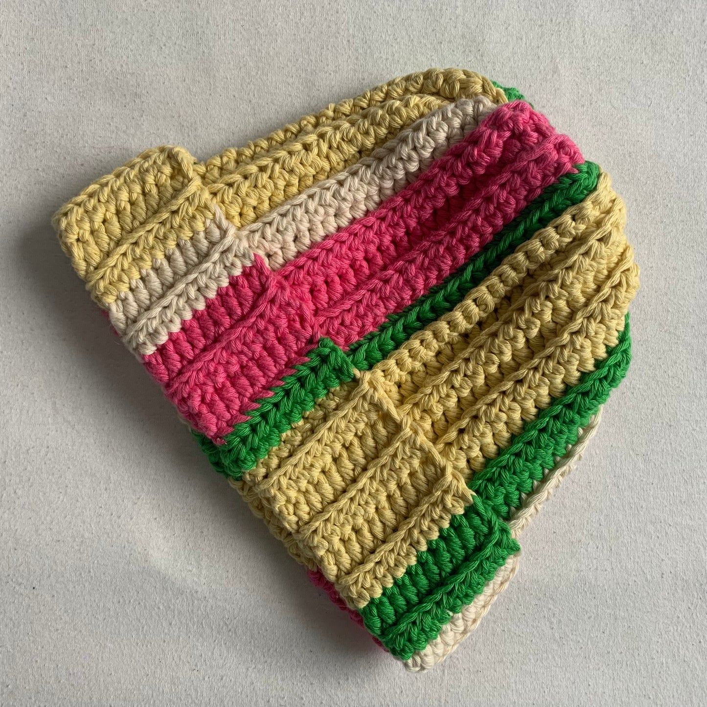 rainbow beanie