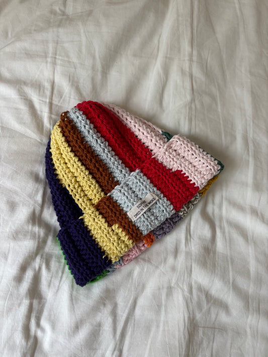 rainbow beanie