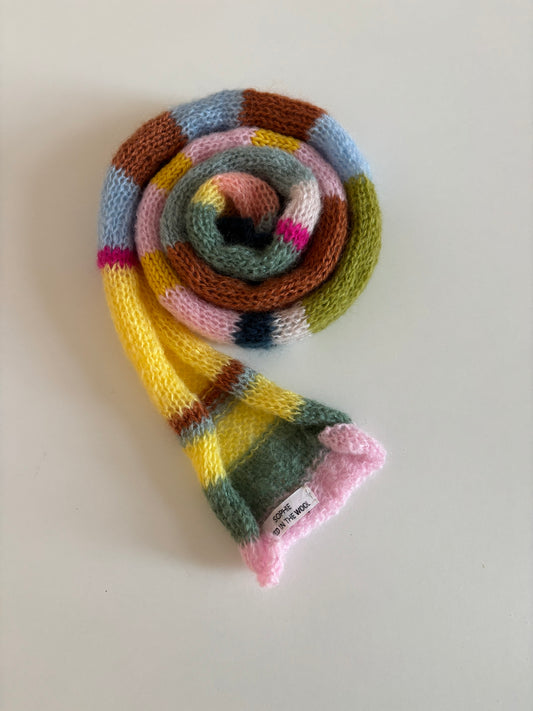 rainbow scarf