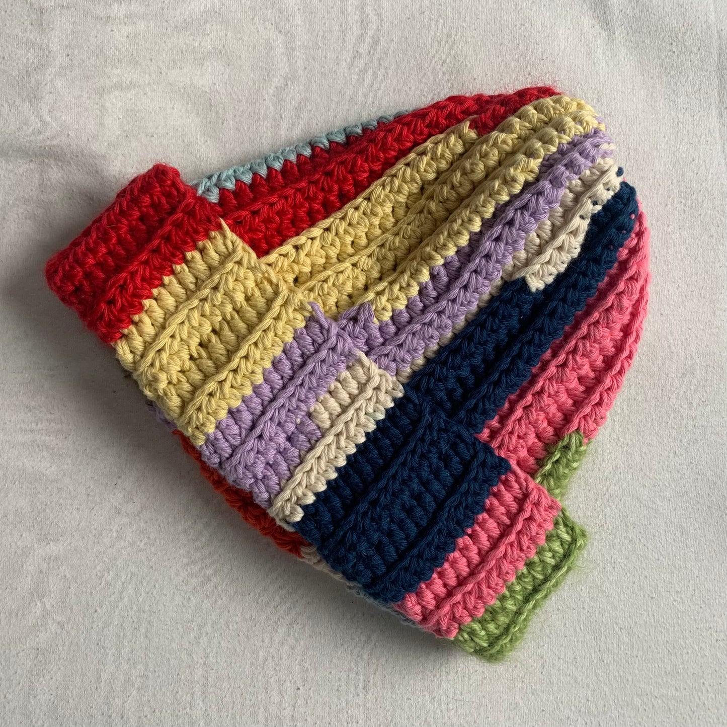 rainbow beanie