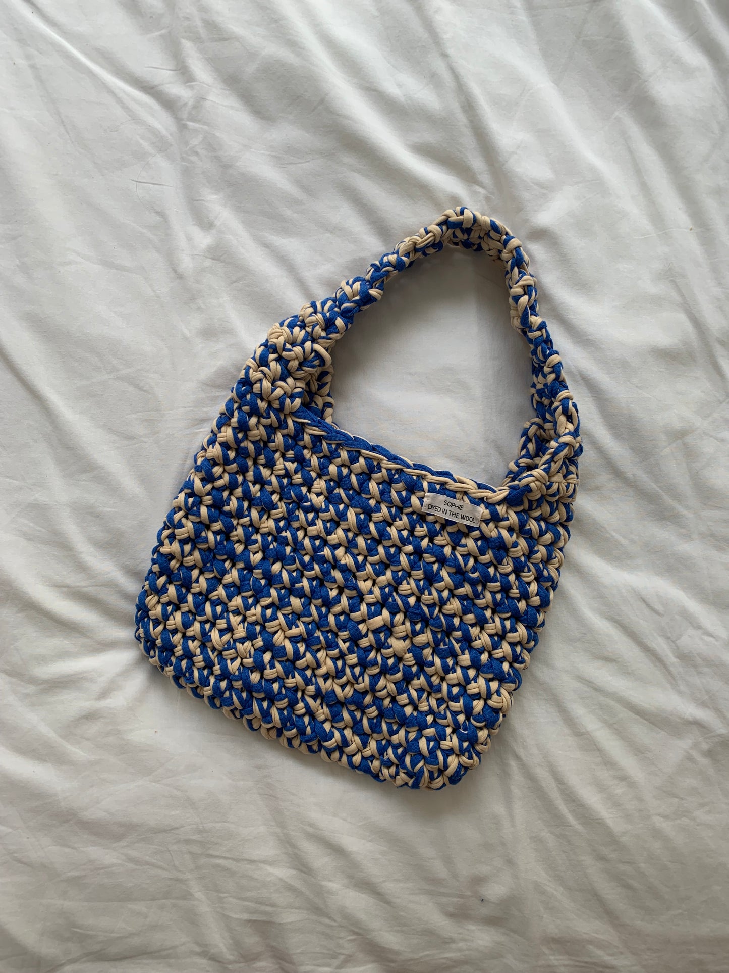 recycled yarn bag