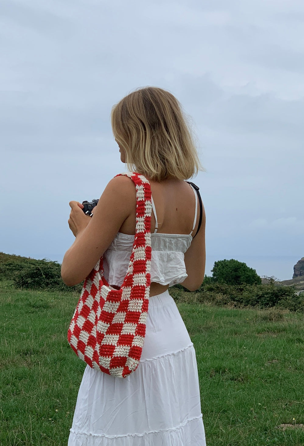 Chess checkered bag (L)