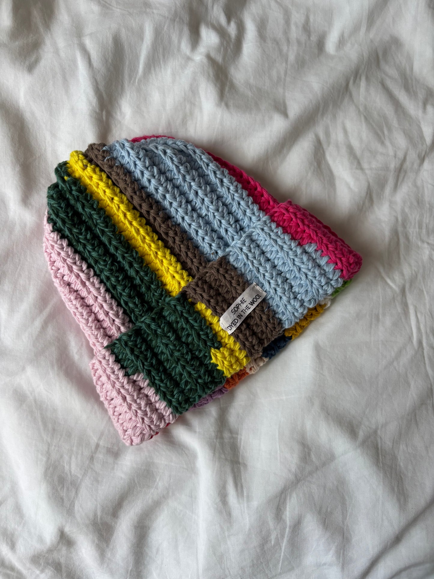 rainbow beanie