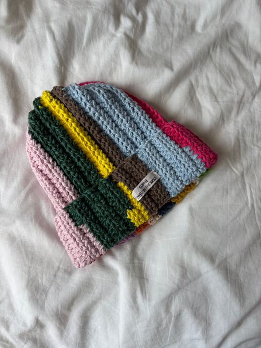 rainbow beanie