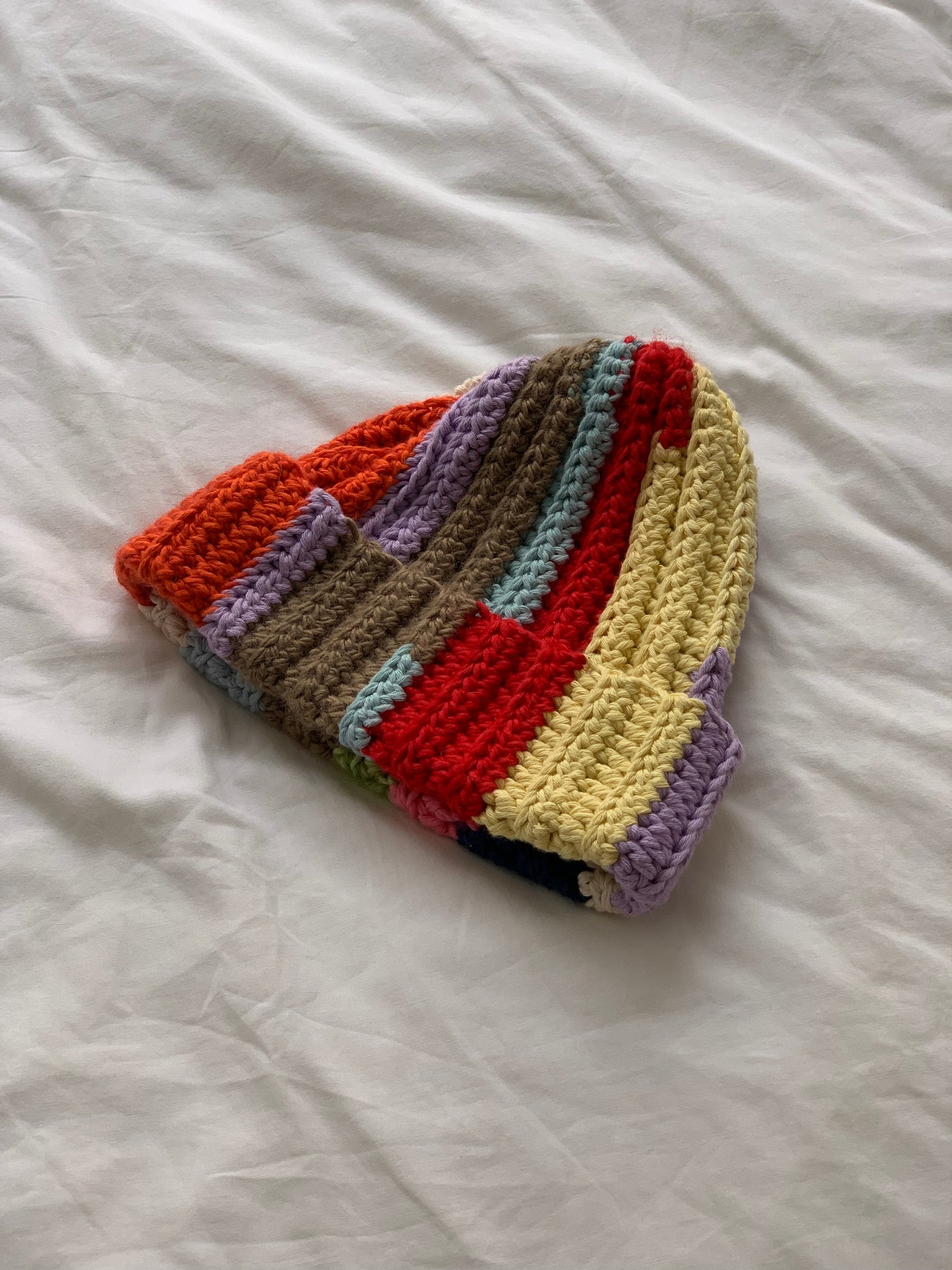 rainbow beanie