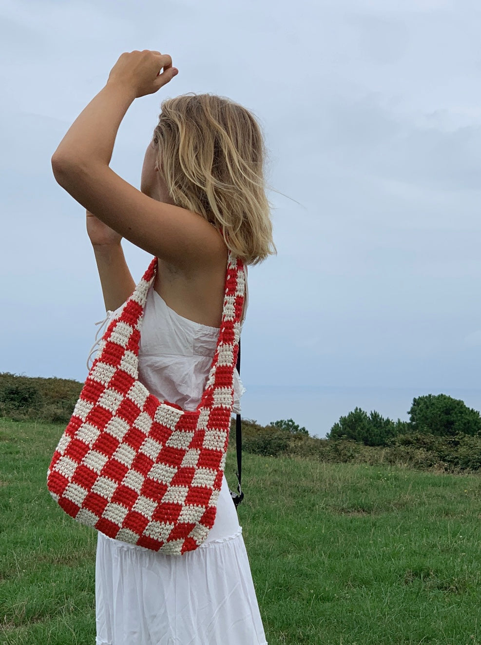 Chess checkered bag (L)