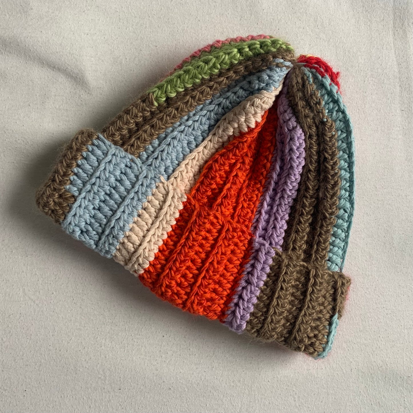 rainbow beanie