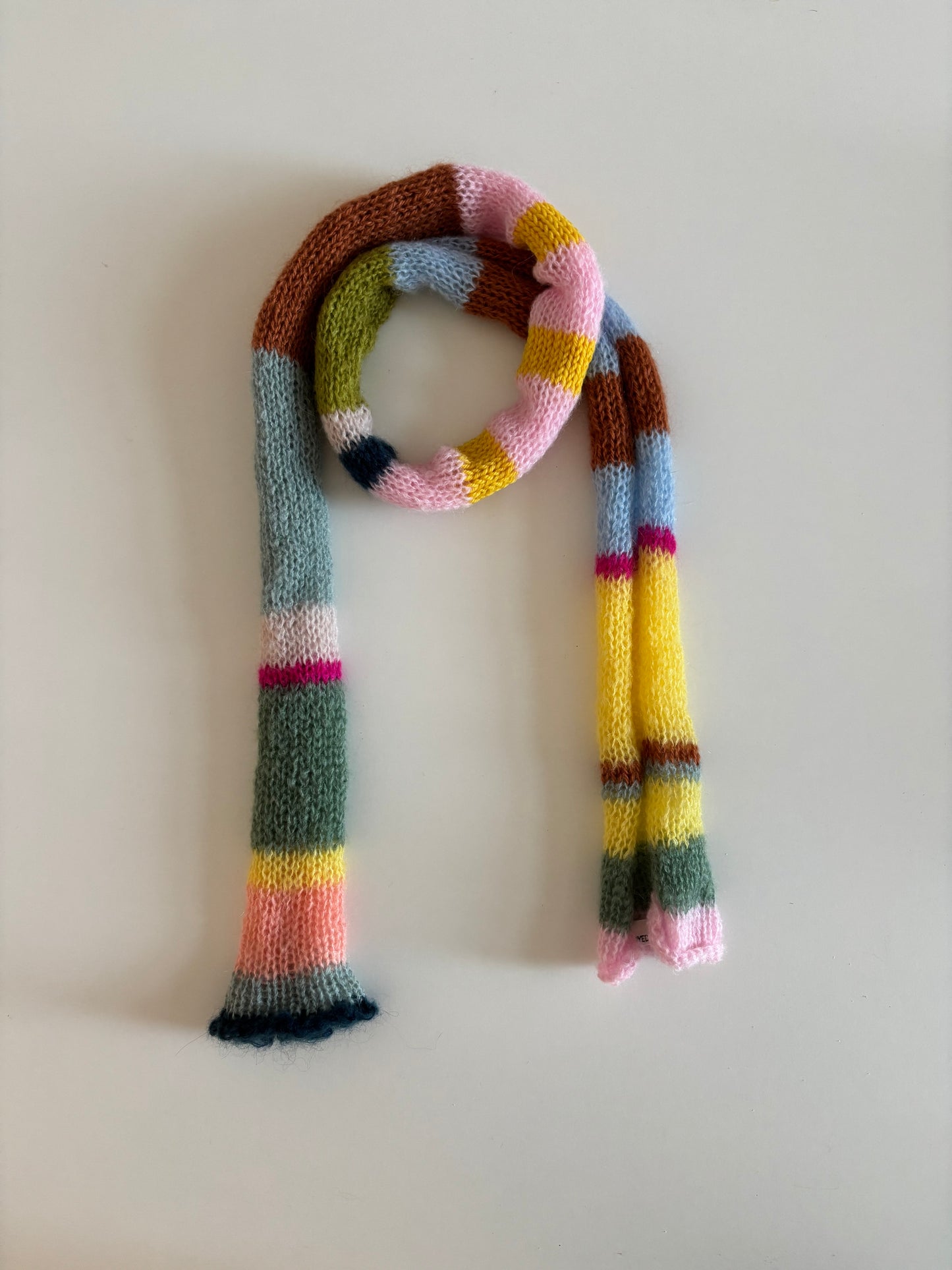rainbow scarf